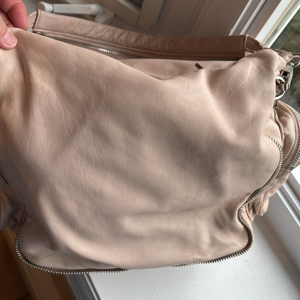 ALEXANDER WANG JANE PINK SILVER LEATHER BAG - Picture 11 of 16